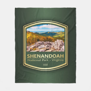 Shenandoah NP (PF1) Fleece Blanket