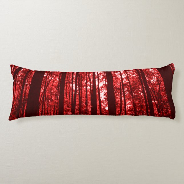Shenandoah Red Body Pillow (Front)