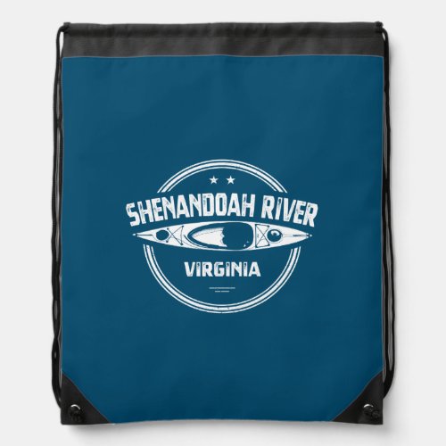 Shenandoah River Virginia Drawstring Bag