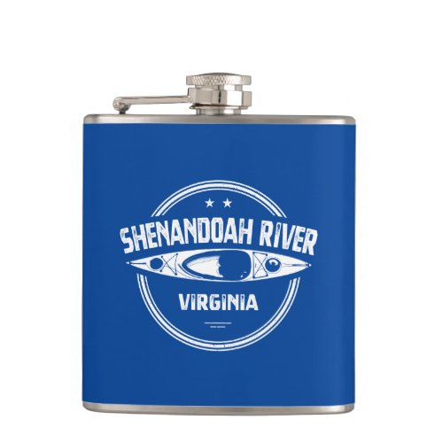 Shenandoah River Virginia Flask