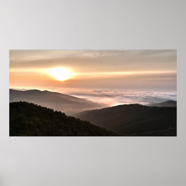 Shenandoah Sunrise Poster (Front)
