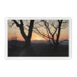 Shenandoah Sunset National Park Landscape Acrylic Tray