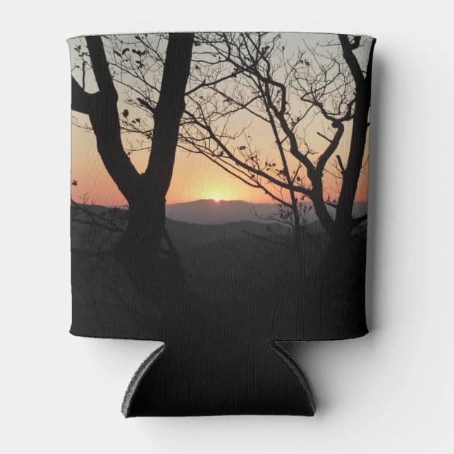 Shenandoah Sunset National Park Landscape Can Cooler (Front)
