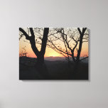 Shenandoah Sunset National Park Landscape Canvas Print