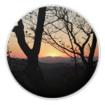 Shenandoah Sunset National Park Landscape Ceramic Knob