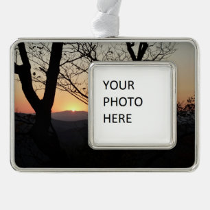 Shenandoah Sunset National Park Landscape Christmas Ornament