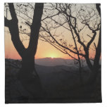 Shenandoah Sunset National Park Landscape Cloth Napkin