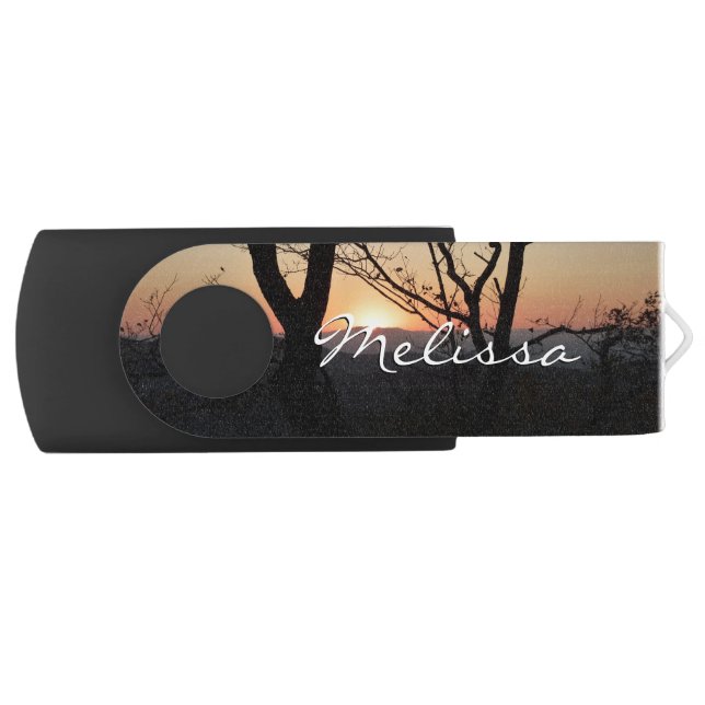 Shenandoah Sunset National Park Landscape Flash Drive (Front)