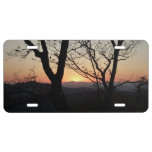 Shenandoah Sunset National Park Landscape License Plate