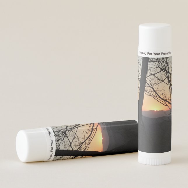 Shenandoah Sunset National Park Landscape Lip Balm (Front)