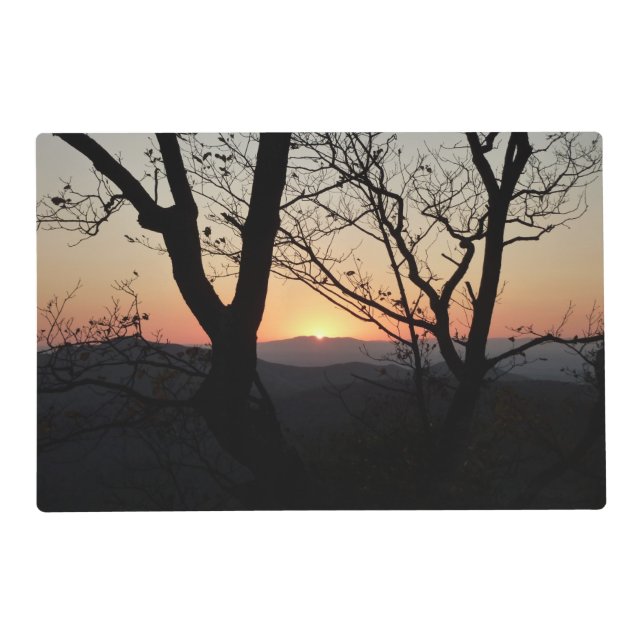 Shenandoah Sunset National Park Landscape Placemat (Front)