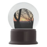 Shenandoah Sunset National Park Landscape Snow Globe