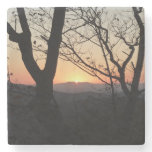 Shenandoah Sunset National Park Landscape Stone Coaster