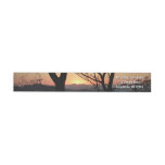 Shenandoah Sunset National Park Landscape Wrap Around Label