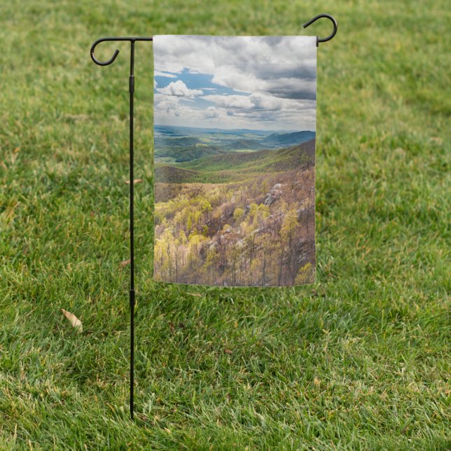Shenandoah Valley Garden Flag (In SItu)