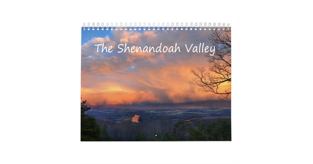 Shenandoah Valley Landscapes Calendar Zazzle