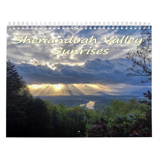 Shenandoah Valley Sunrises Calendar
