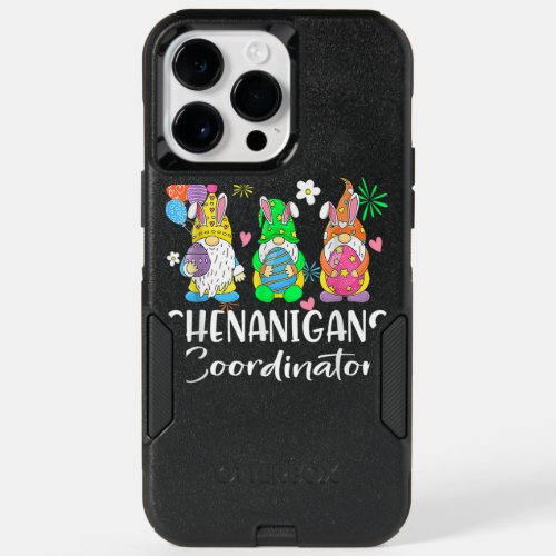 Shenanigan Coordinator Easter Bunny Spring Gnome E OtterBox iPhone 14 Pro Max Case