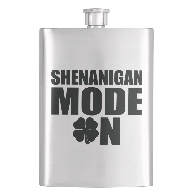 Shenanigan mode on flask (Front)