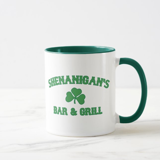 Shenanigan's Bar & Grill Mug (Right)