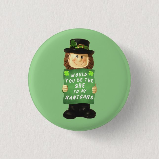 Shenanigans Button (Front)