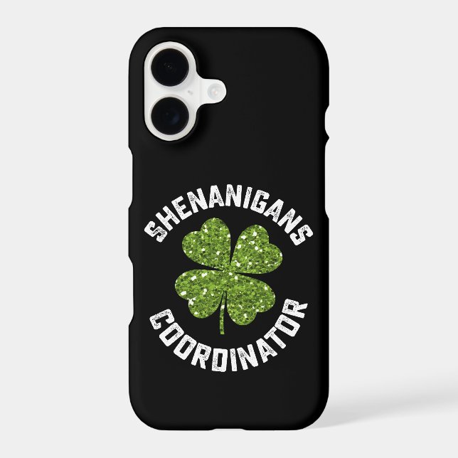 Shenanigans Coordinator Funny St Patrick's Day Samsung Galaxy Case (Back)