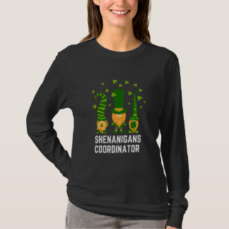 Shenanigans Coordinator Funny Teacher Coach St T-Shirt