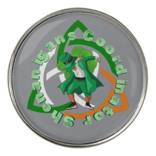 Shenanigans Coordinator st patricks day Golf Ball Marker