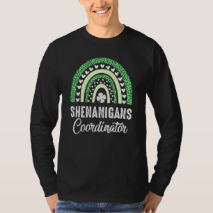 Shenanigans Coordinator T Shirt St Patrick's Day T