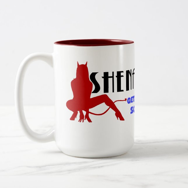 Shenanigans logo mugs (Left)