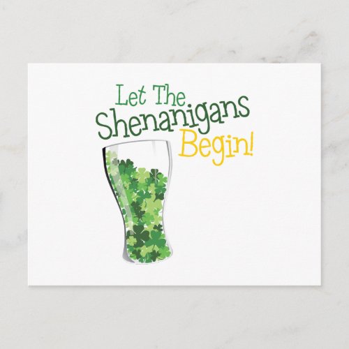 Shenanigans Postcard