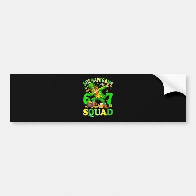 Shenanigans Squad Bumper Sticker (Front)