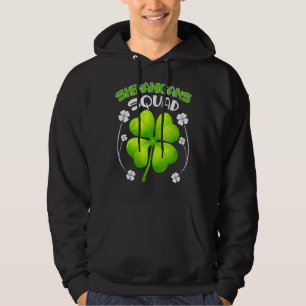 Shenanigans Squad Funny St Patricks Day Group Drin Hoodie