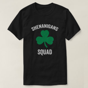 Shenanigans Squad Funny St. Patricks Day T-Shirt