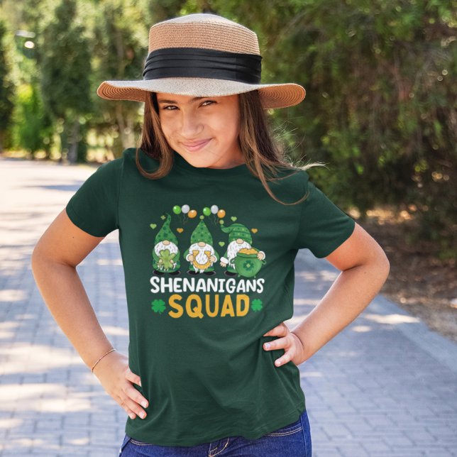 Shenanigans Squad Funny St Patrick's Day T-Shirt (Creator Uploaded)