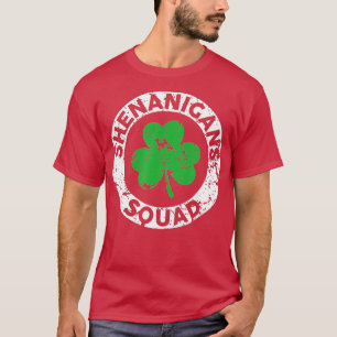 Shenanigans Squad Funny St T-Shirt