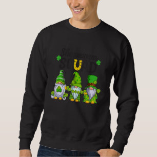 Shenanigans Squad Gnome Lover Cute St Patrick's Da Sweatshirt