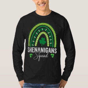 Shenanigans Squad Irish  Funny St Patrick S Day T-Shirt