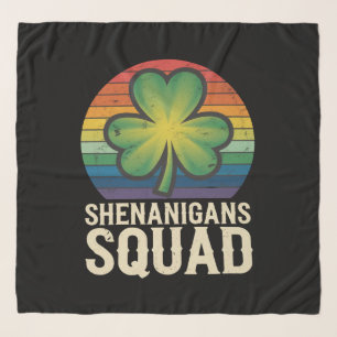Shenanigans Squad Matching St Patricks Day Group  Scarf