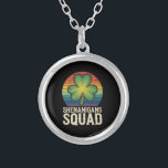 Shenanigans Squad Matching St Patricks Day Group  Silver Plated Necklace<br><div class="desc">Shenanigans Squad Matching St Patricks Day Group Vintage</div>