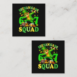 Shenanigans Squad Note Card