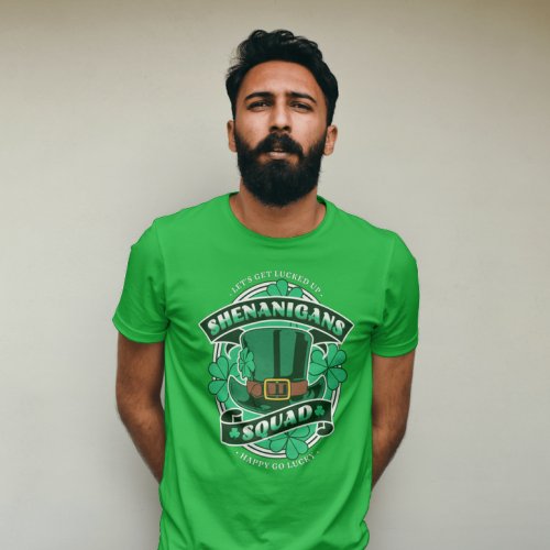 Shenanigans Squad St Patricks Day  T_Shirt