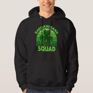 Shenanigans Squad St Patricks Day Funny Matching V Hoodie
