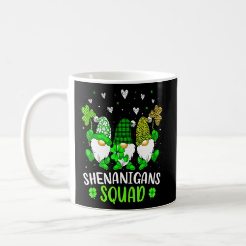 Shenanigans Squad St Patricks Day Gnomes Green Fu Coffee Mug