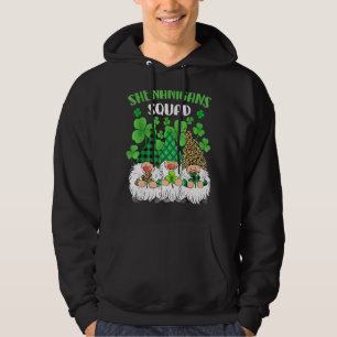 Shenanigans Squad St Patricks Day Gnomes Green Pro Hoodie
