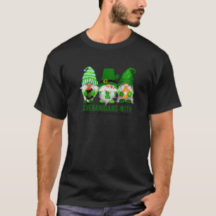 Shenanigans With My Gnomies Lucky St Patrick's Hol T-Shirt
