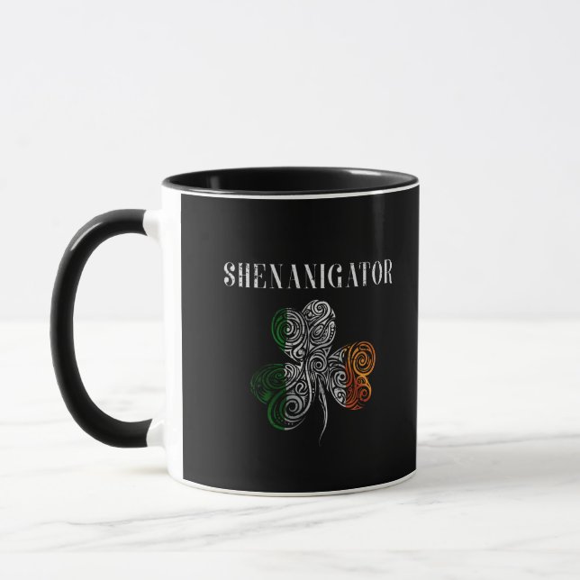 Shenanigator Irish TShirt Mug (Left)