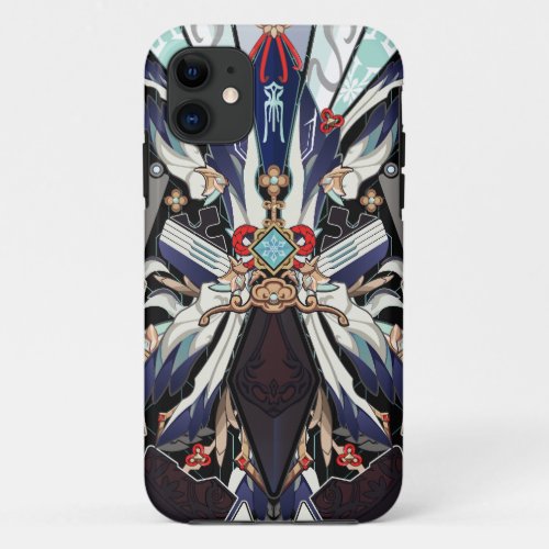 Shenhe Mecha Genshin Impact iPhone 11 Case