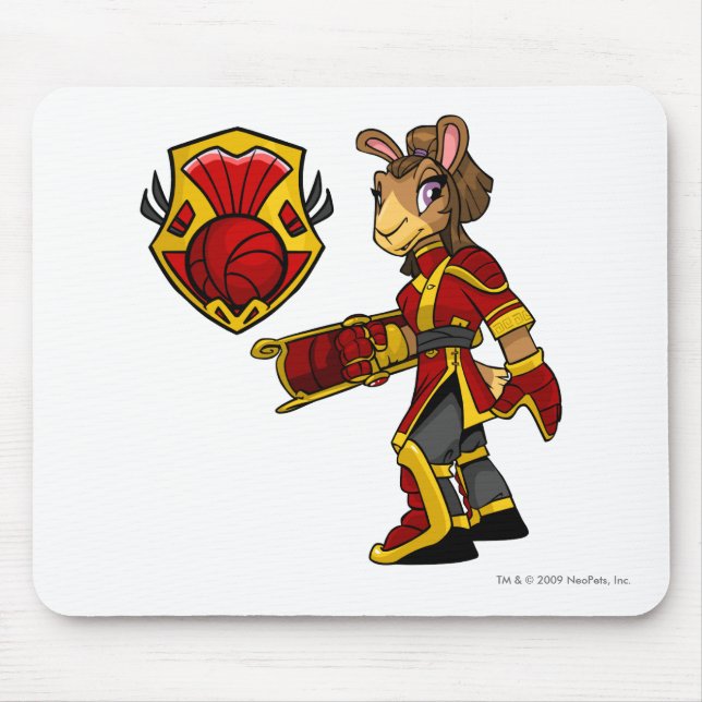 Shenkuu Team Captain 1 Mouse Pad (Front)