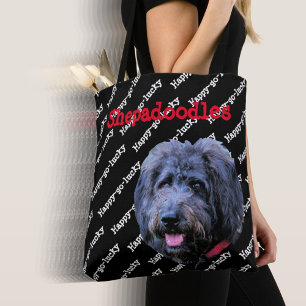 Shepadoddle Unconditional Love Happy-go-lucky Tote Bag